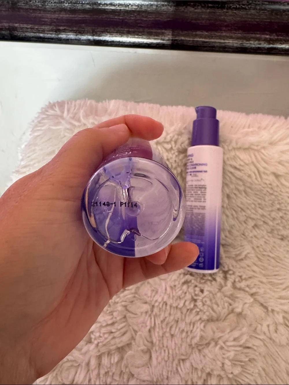 2chic Repairing Leave-In Conditioner & Hair Oil Duo - Purple